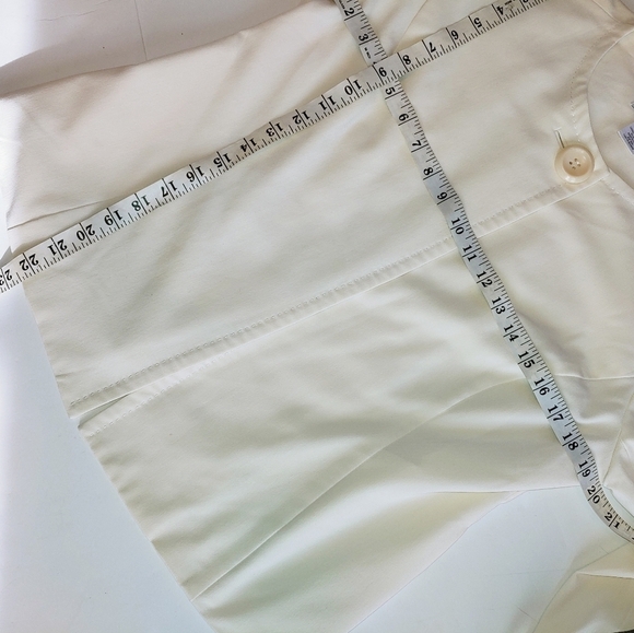 Estee Lauder Cream One Button Jacket 8 - Picture 3 of 4